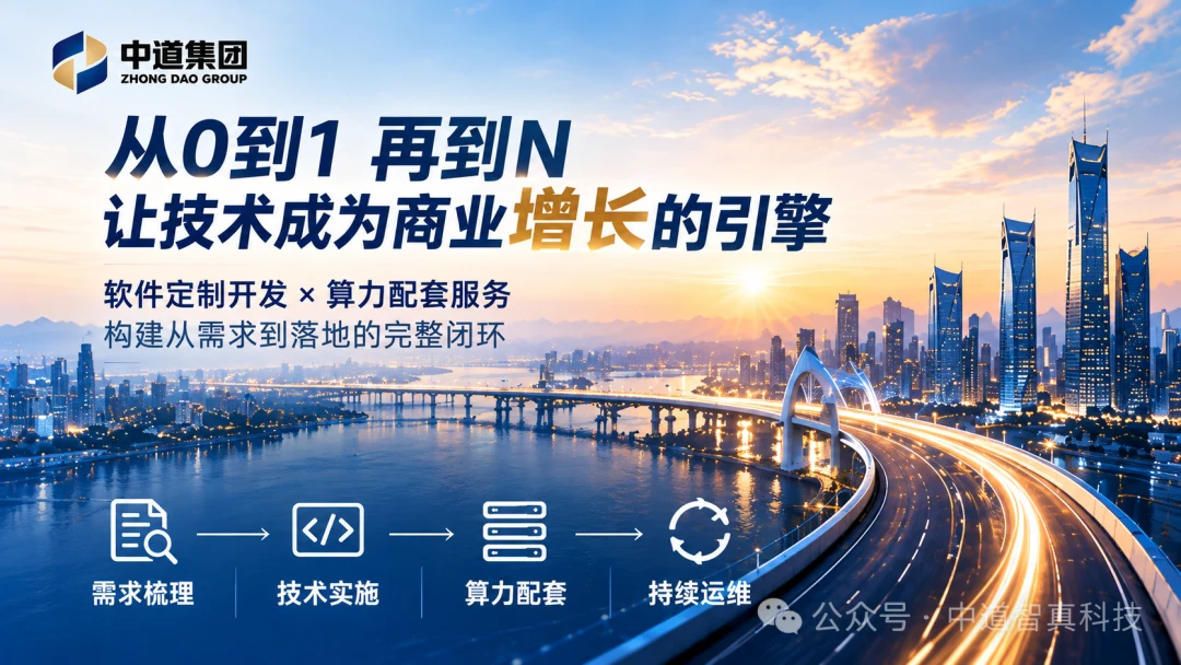 数智启新程:中道集团以 “开发 + 算力” 双引擎驱动价值跃迁